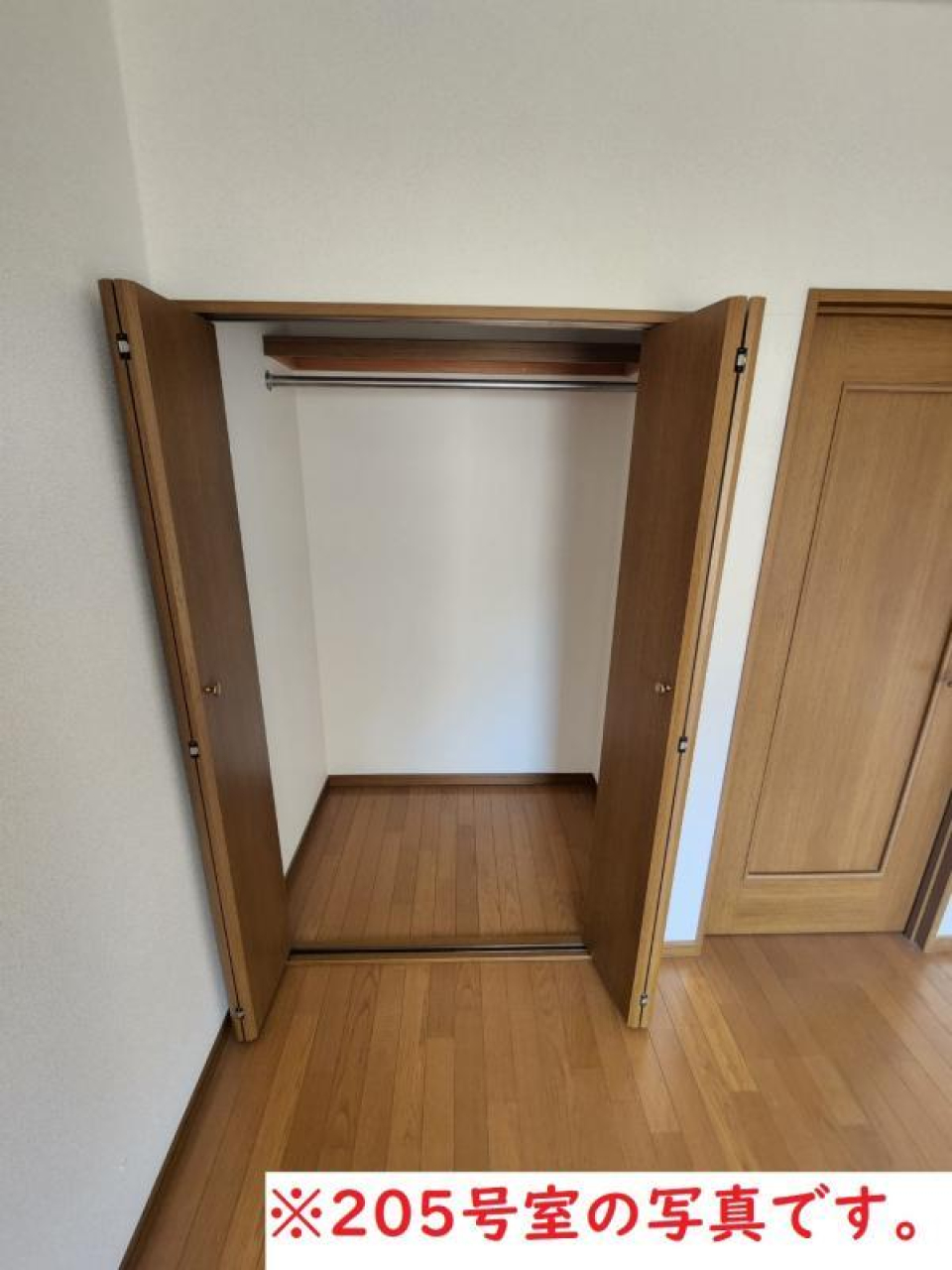 奥行きのある収納です。