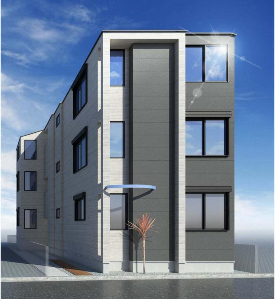 ３階建ての建物の２階にあるお部屋です。