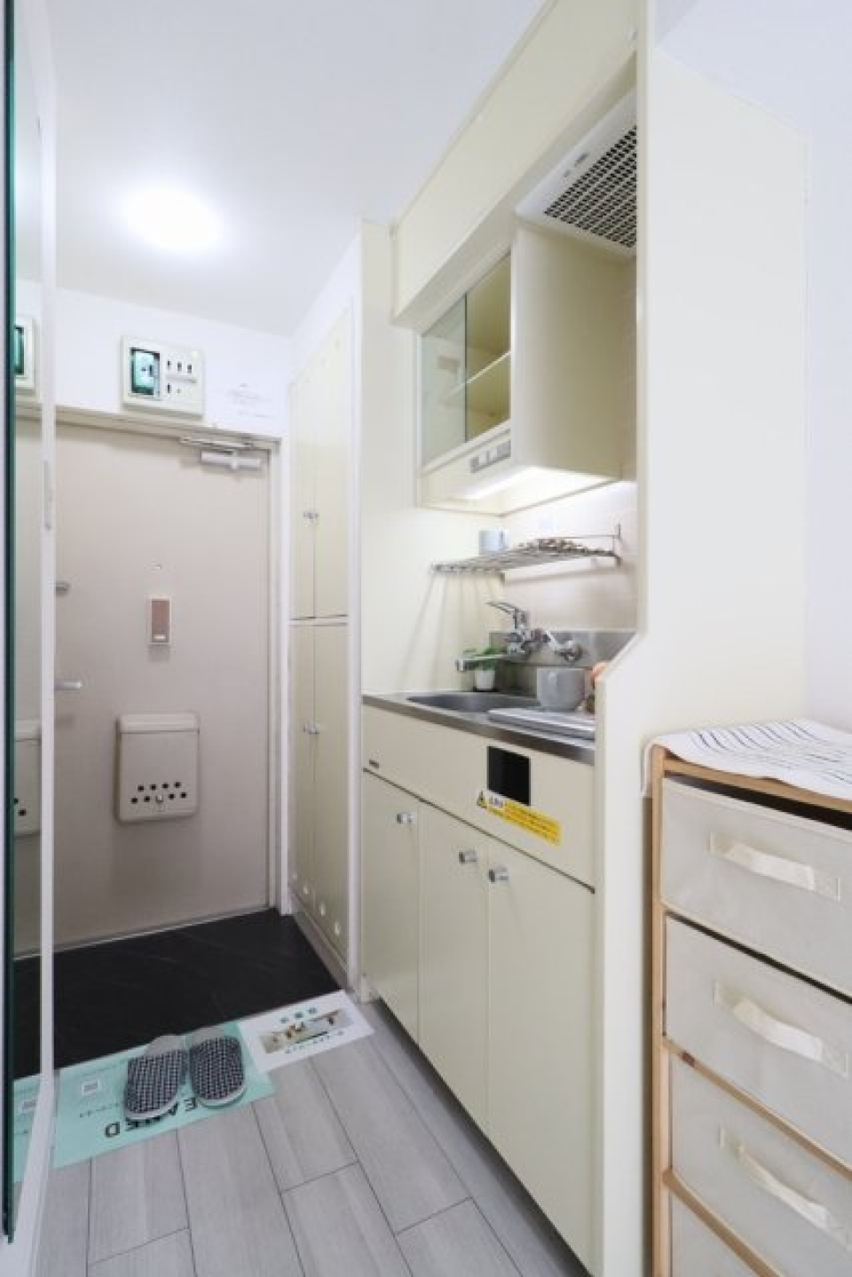 キッチン全体はこんな感じ♪
家具･小物はイメージです