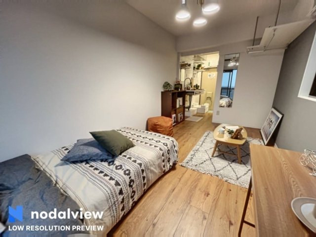 照明一つで印象が変わり、コーディネートでお部屋の雰囲気が変わる！
※家具・小物はイメージです