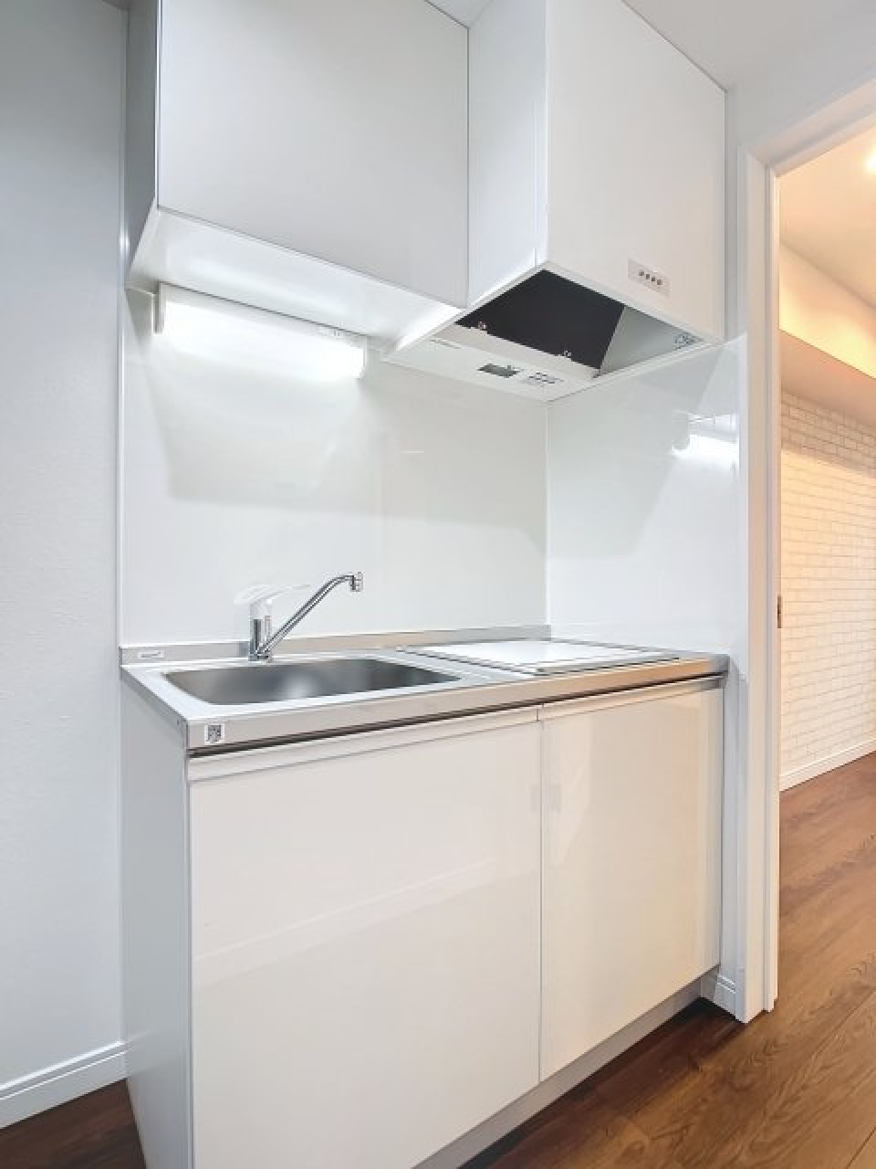 キッチンです。シンプルな造りです。