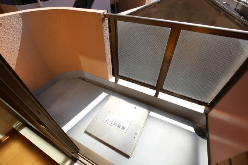 バルコニーの様子です。