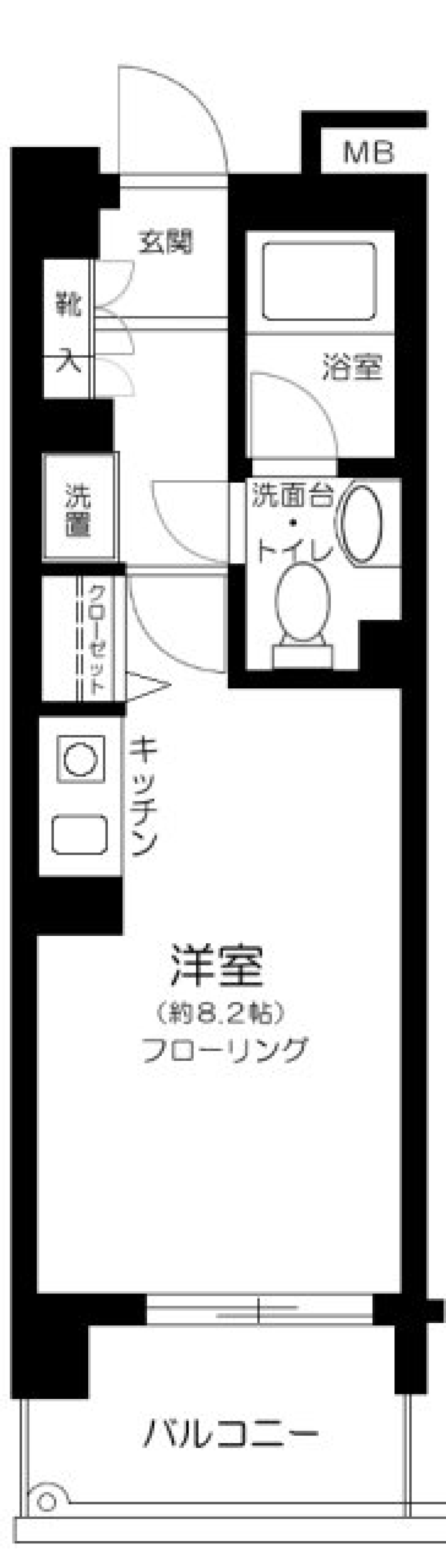 自分らしい1人の部屋を創造するの間取り図