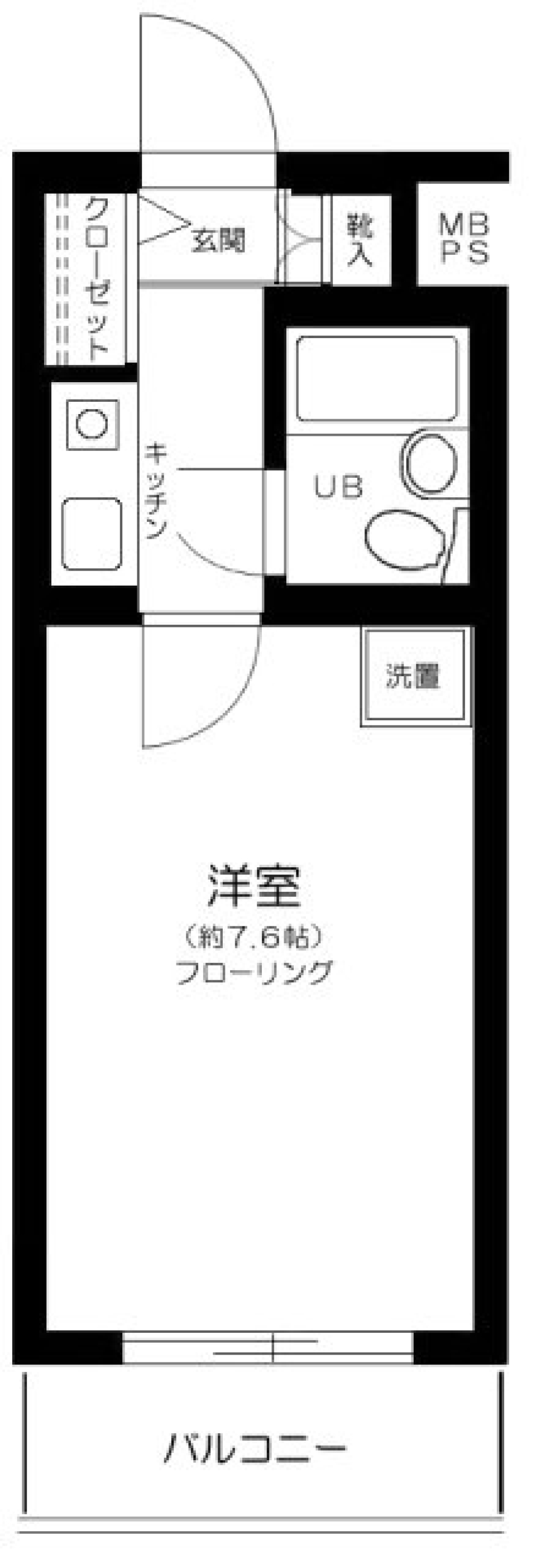 きゅっ、とまとまりのある生活をするの間取り図