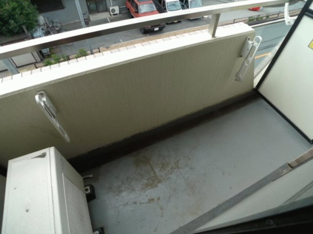 バルコニーの様子です。