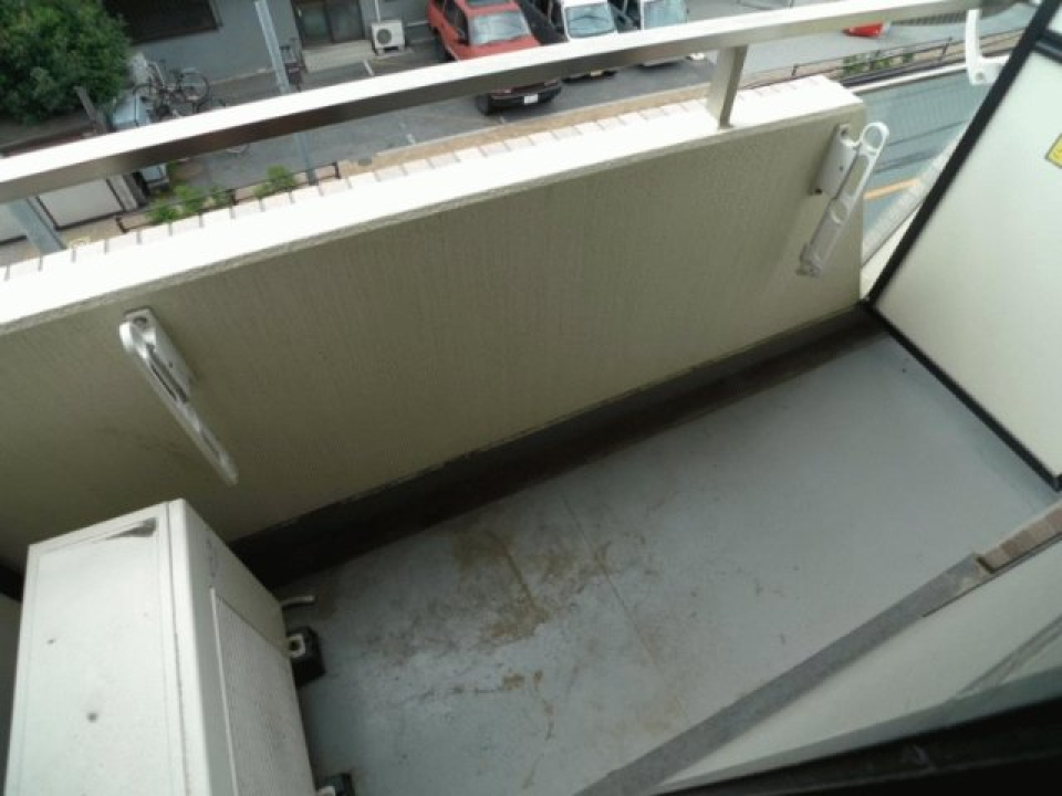 バルコニーの様子です。