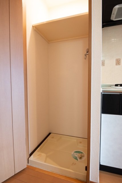 室内洗濯機置き場です。
