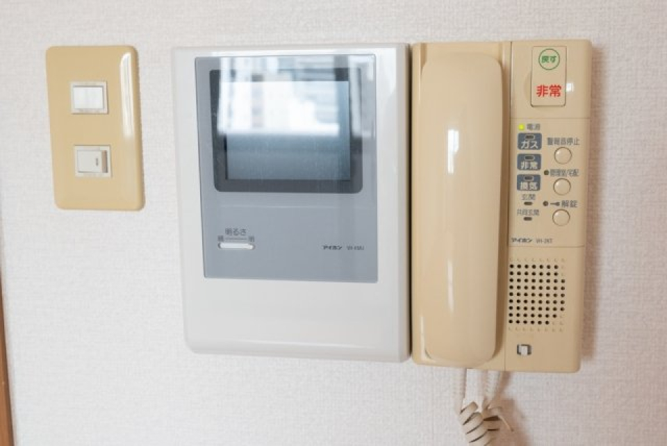 モニター付オートロックです。