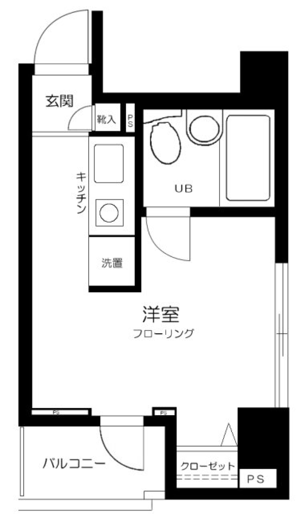 新宿で飲んでも歩いて帰ってこれますの間取り図
