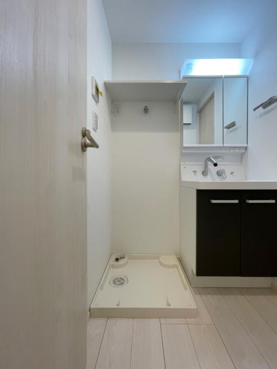 室内洗濯機置き場です。