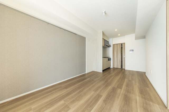 グレーの壁がオシャレです。
※写真は同タイプ住戸です。