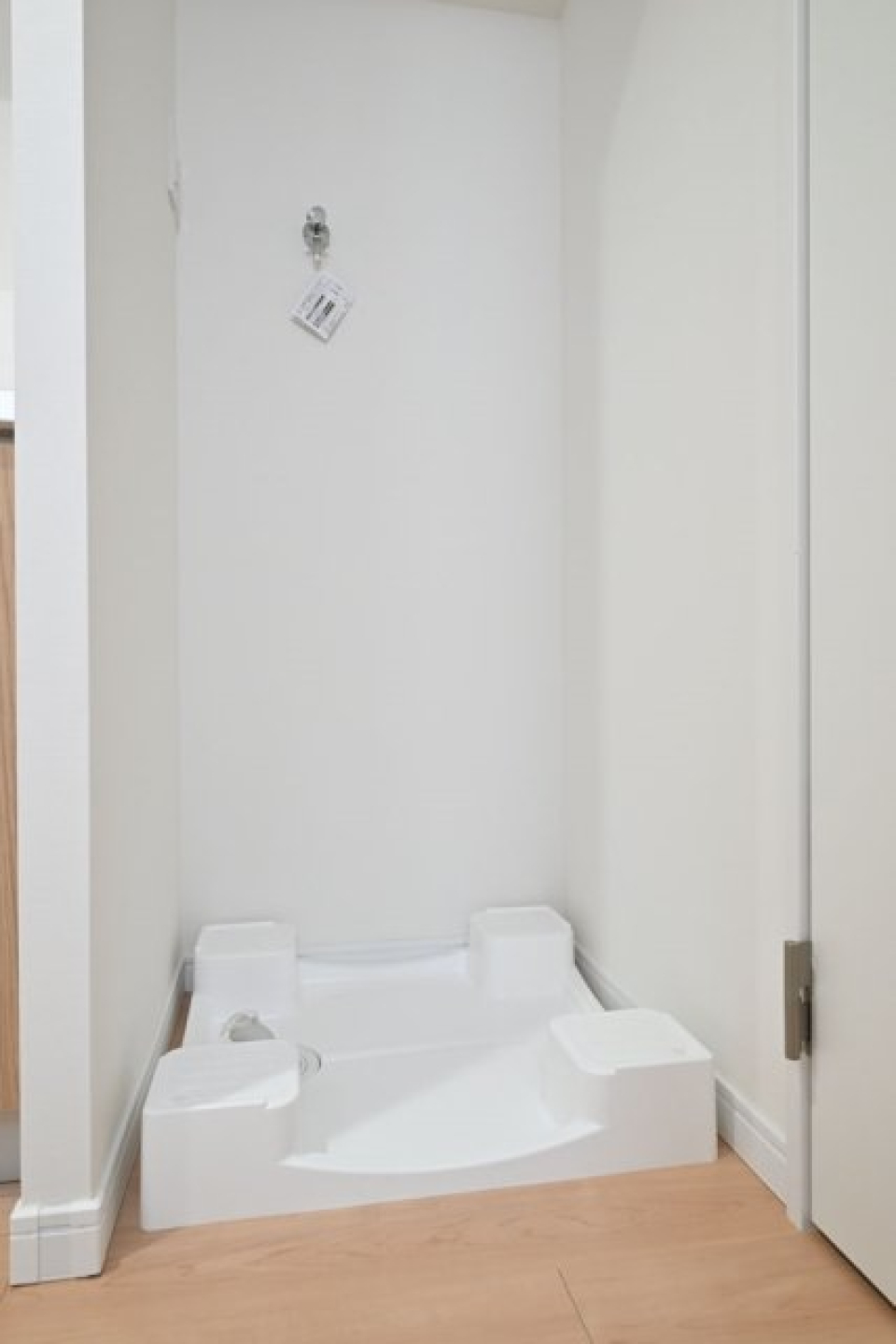 室内洗濯機置場です。