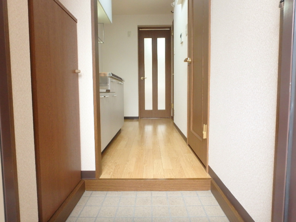 玄関からのながめ