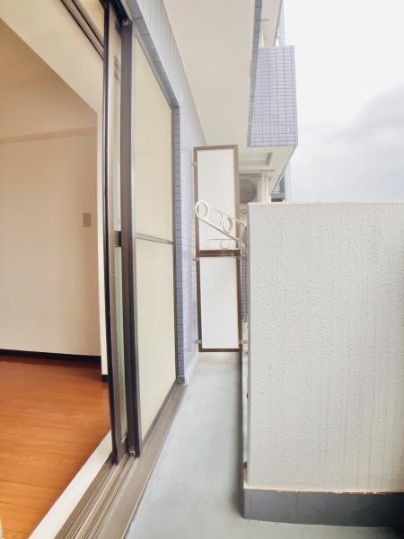 バルコニーの様子です。