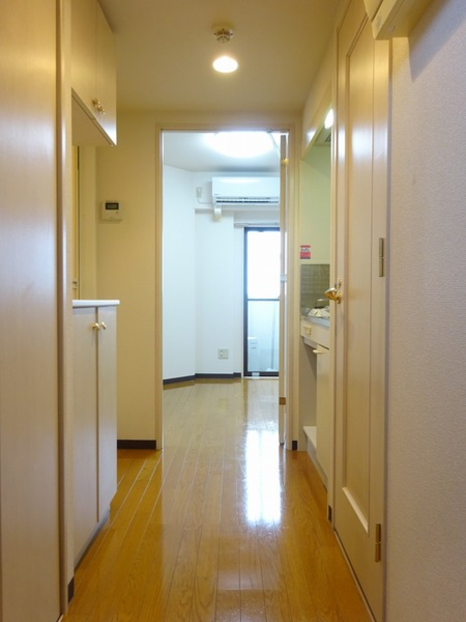 帰って来た時の風景。