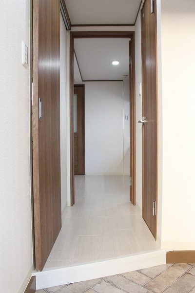 玄関の様子です。