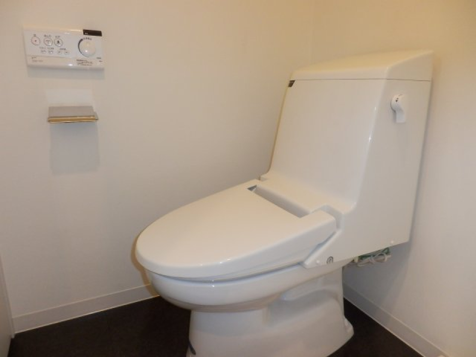 シンプルなトイレです。