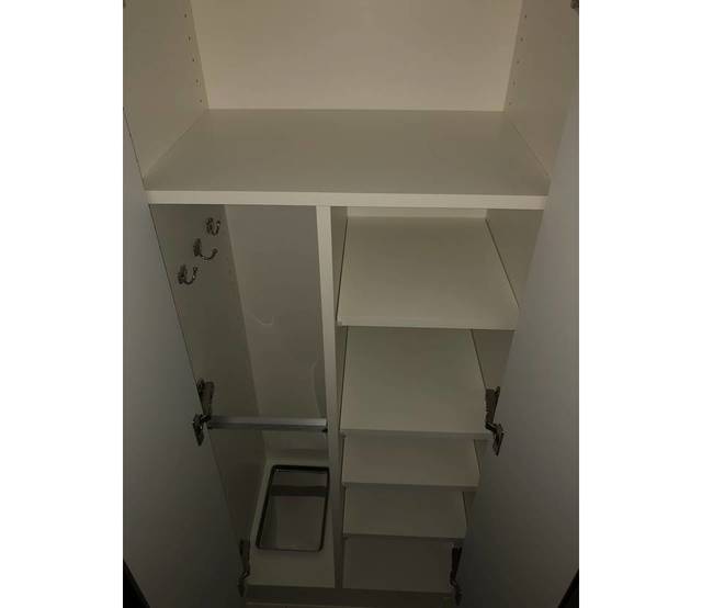 玄関にはシューズボックスが付いています。
※写真は同タイプ住戸です。