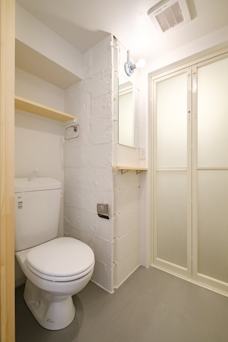 サニタリースペースはひとまとめ。