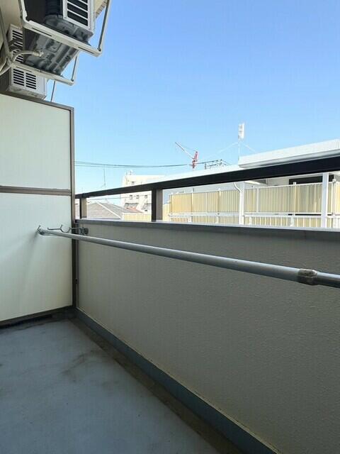 バルコニーの様子。