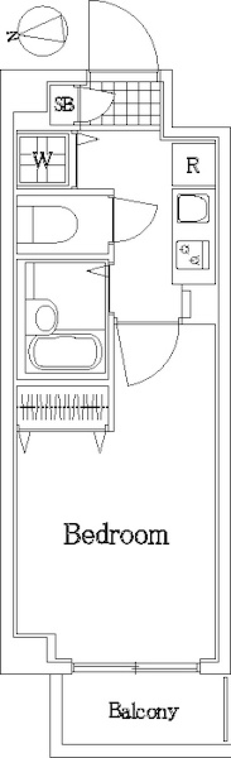 安定のナチュラルブラウンが好きの間取り図
