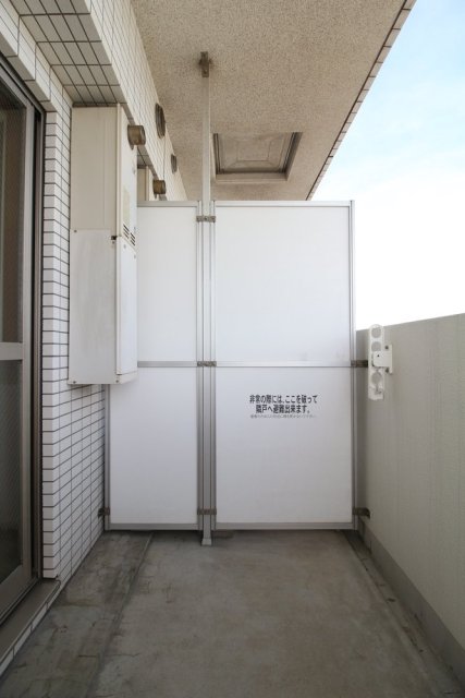 バルコニーの様子です。