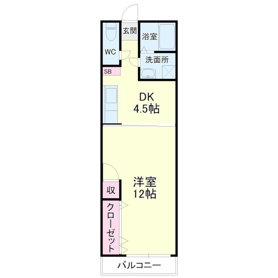 ひとり暮らしにおススメの広さ