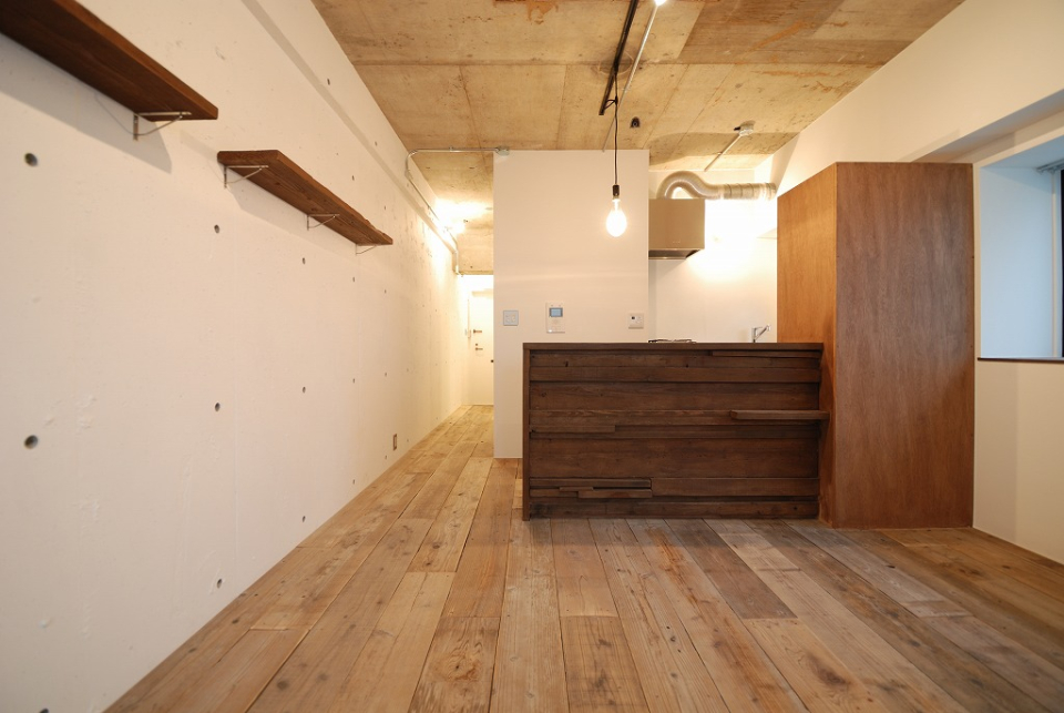 カフェのような雰囲気のリノベーション。