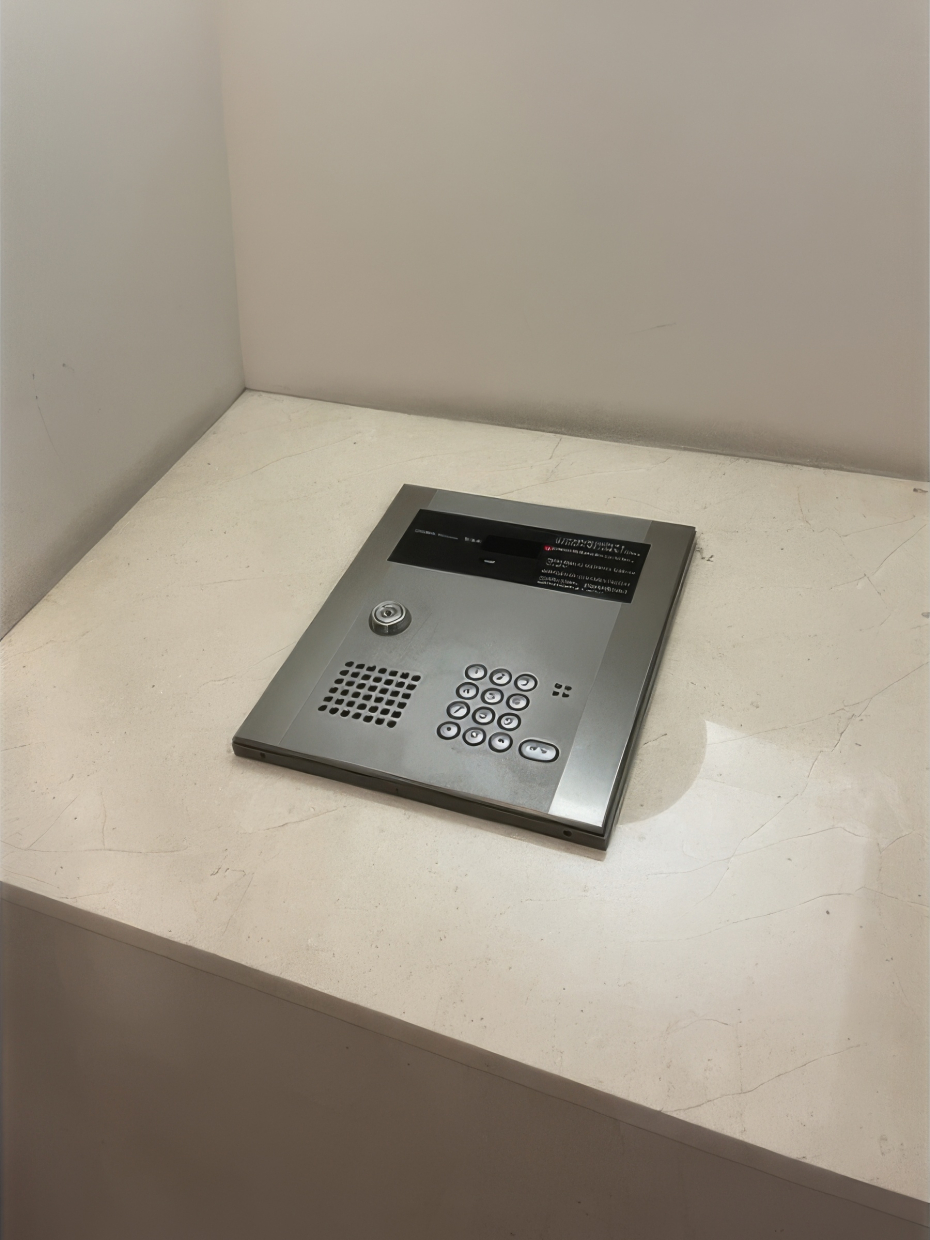 オートロック。