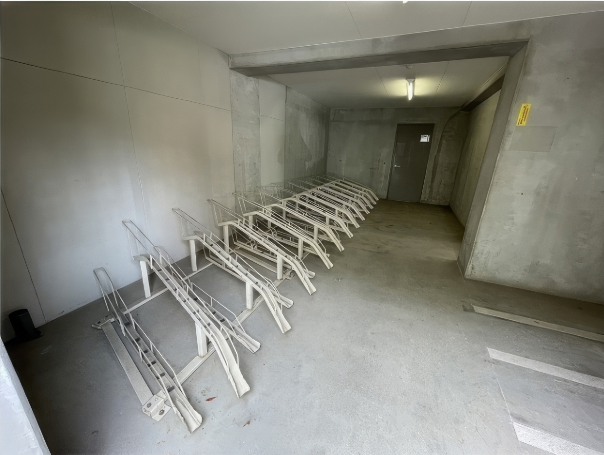 駐輪スペース。