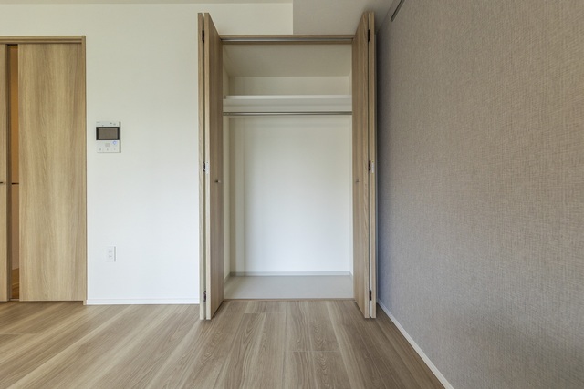 クローゼット付きです。
※写真は同タイプ住戸です。