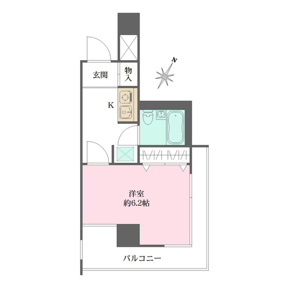 ＳＴ倶楽部 404号室の間取り図