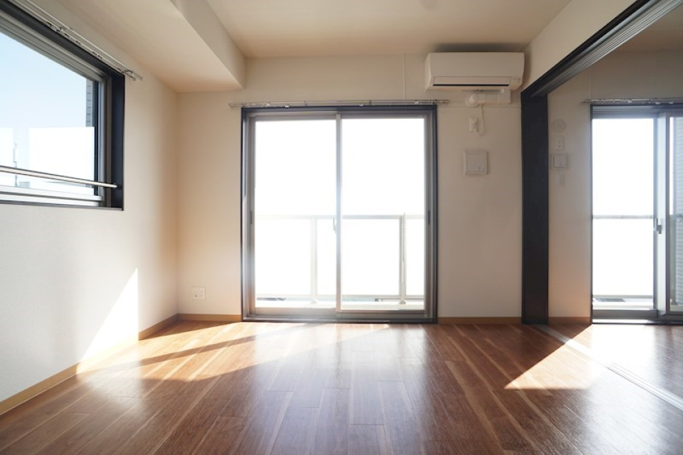 南面採光+最上階なので日当たり抜群