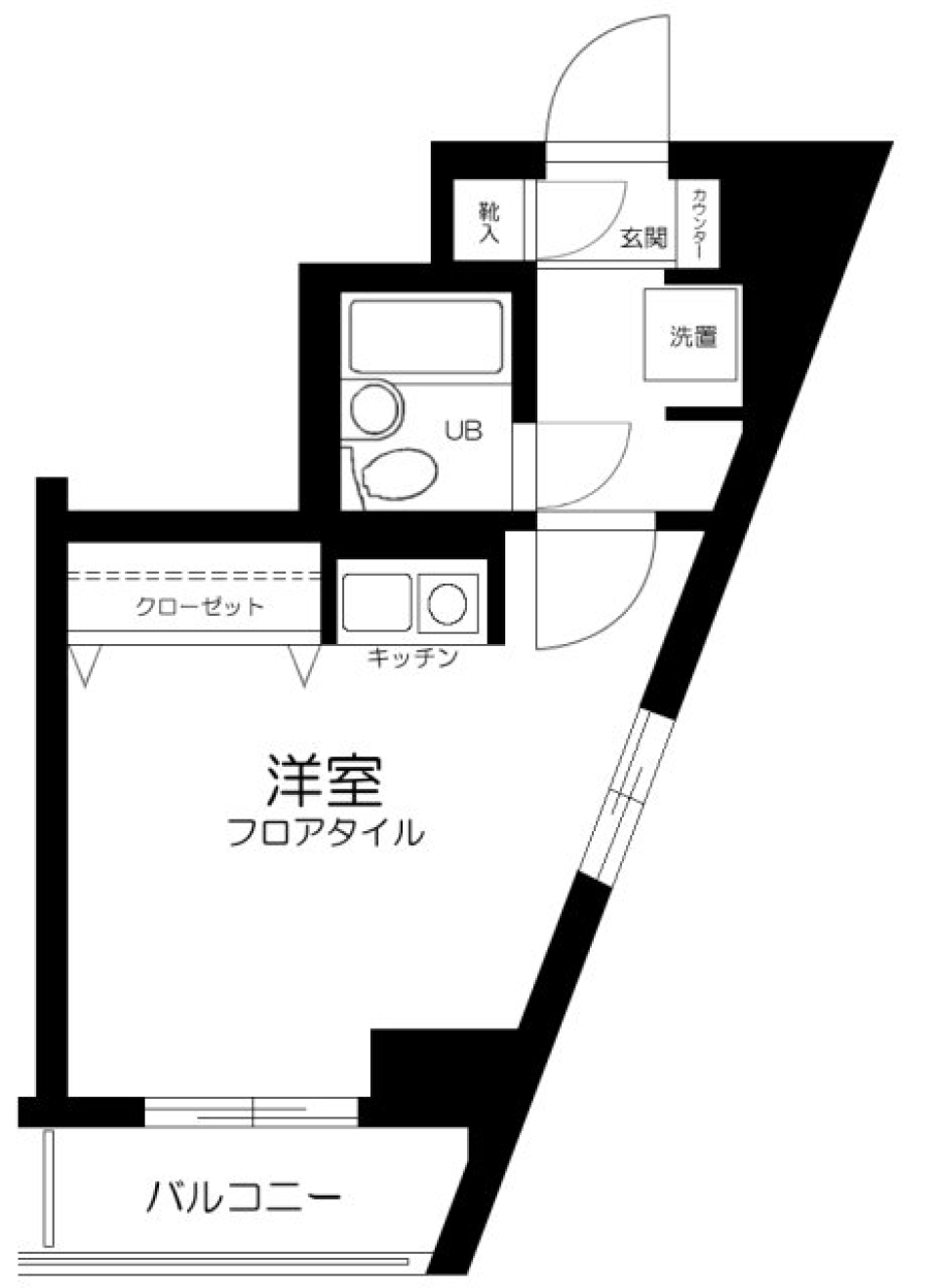 ダンディーなお部屋はいかが？の間取り図