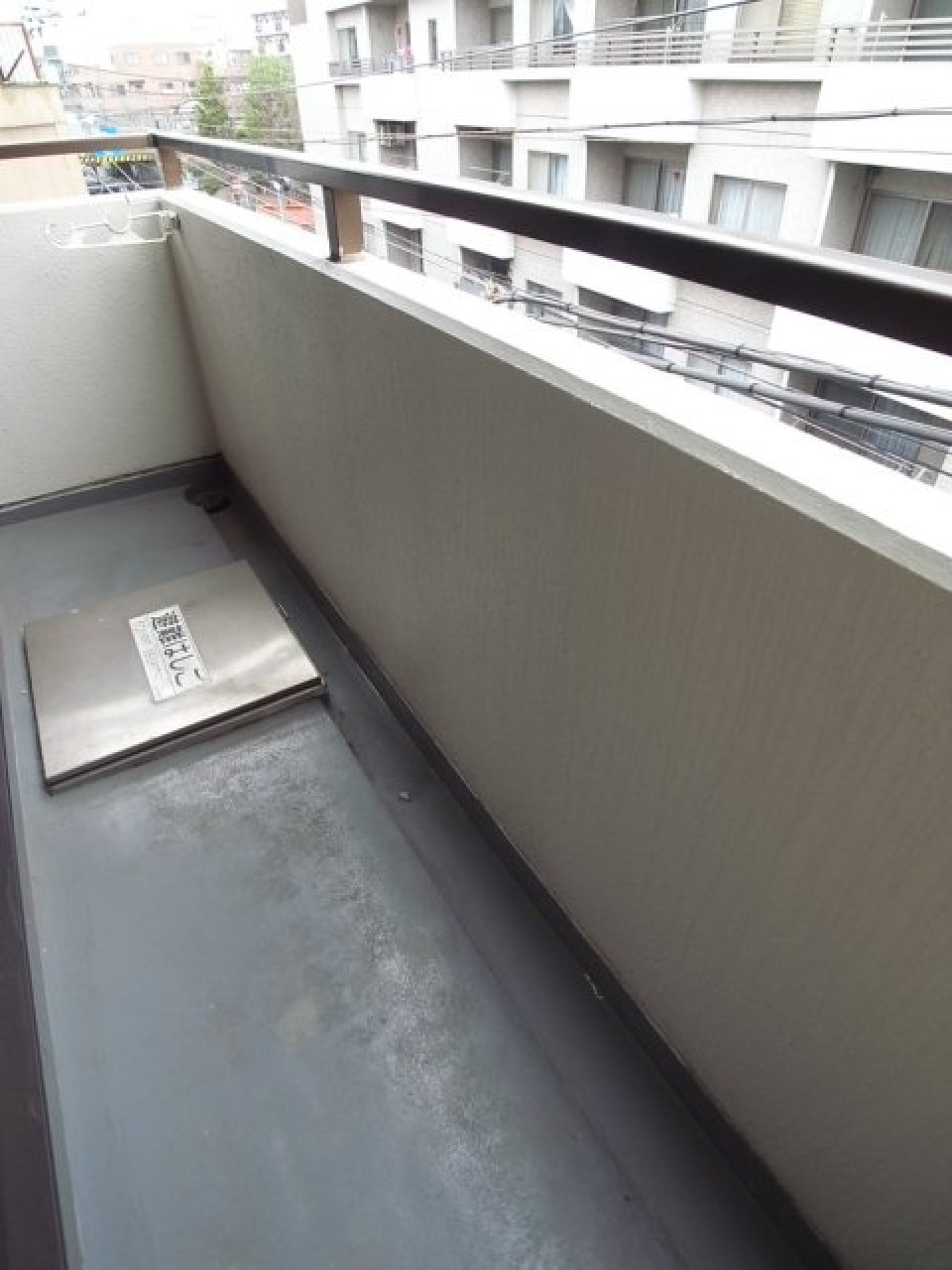 バルコニーの様子です。