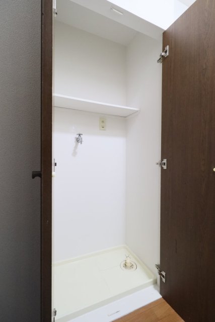 室内洗濯機置き場です。