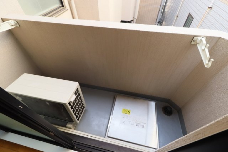 バルコニーの様子です。