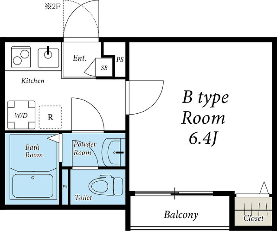 情熱のキッチンで美味しいご飯をの間取り図