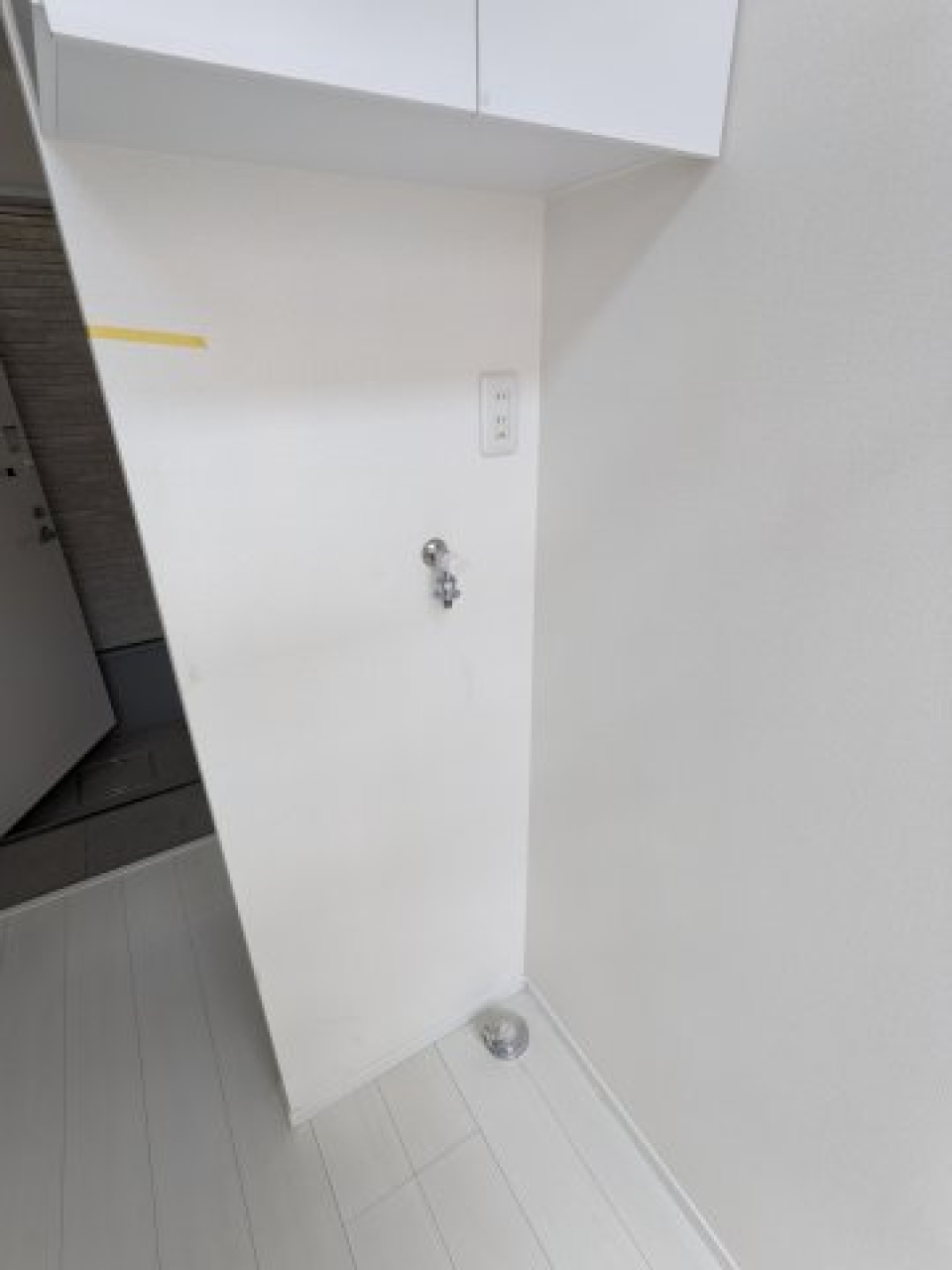 室内洗濯機置き場です。