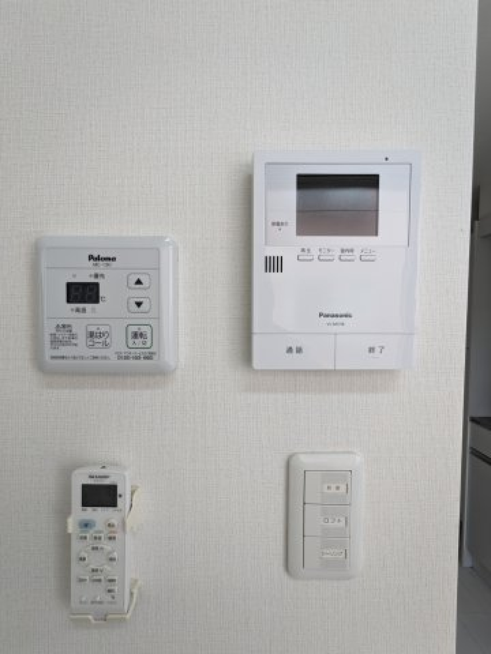 TVインターホン付きで安心です。