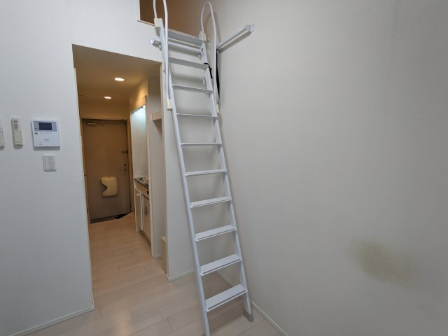 ロフトがあるから二部屋感覚で広く使えるのが嬉しい