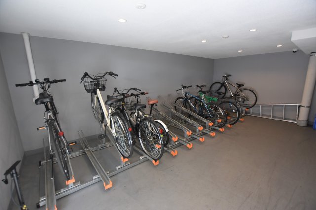 駐輪場です。
その他共有部分