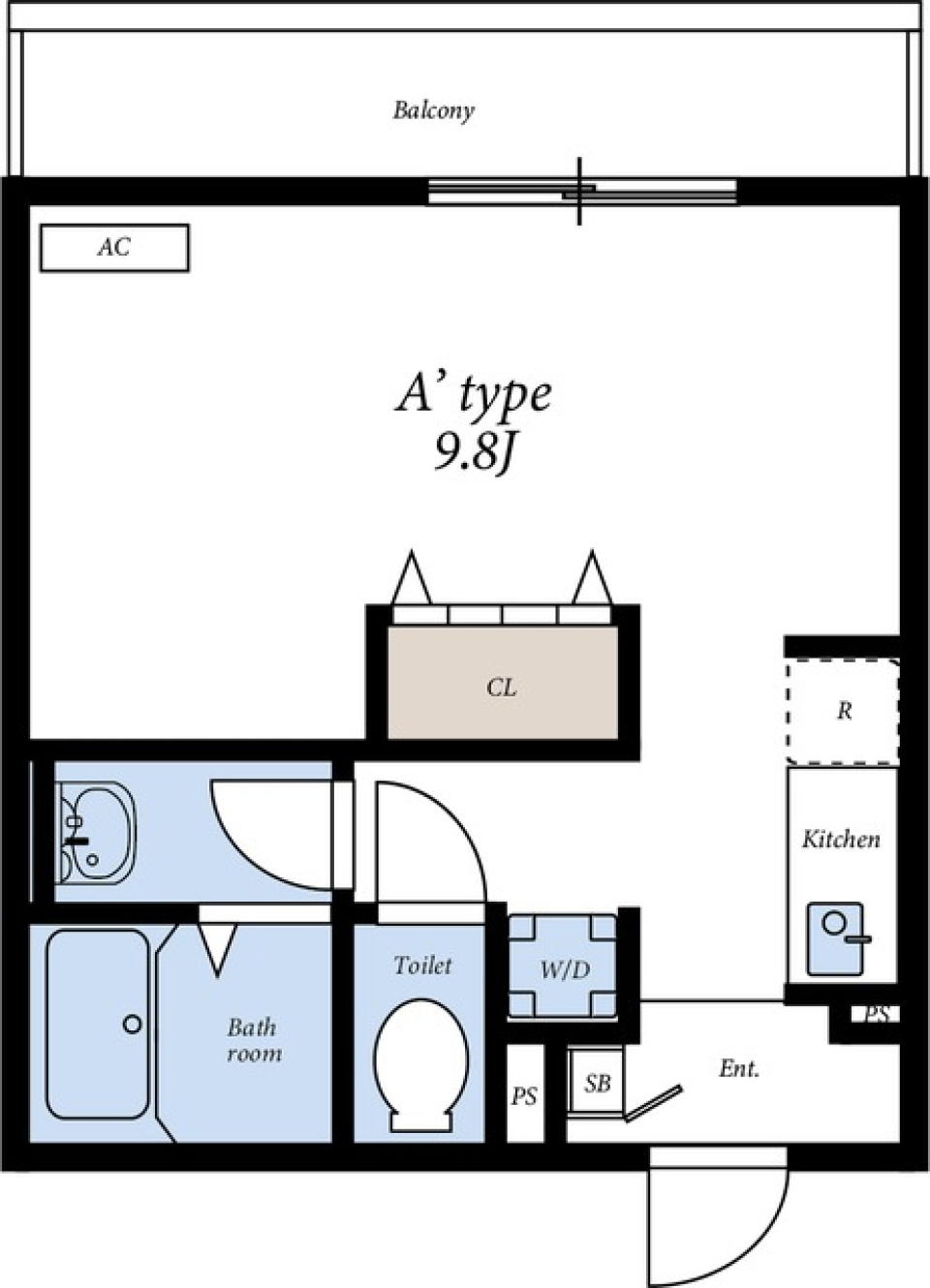 まるでホテル？ゴージャスさがインパクト大の間取り図
