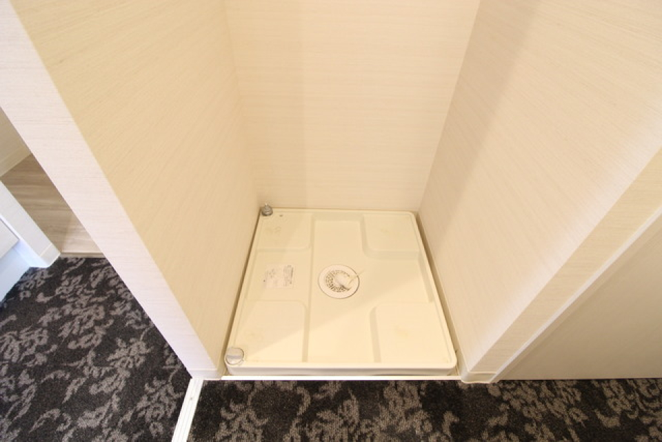 室内洗濯機置き場です。