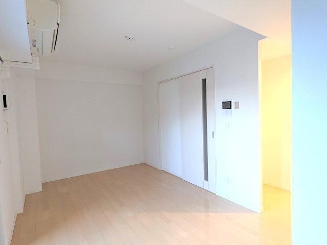 クローゼットとキッチンが１カ所にまとめられており、スッキリしています。