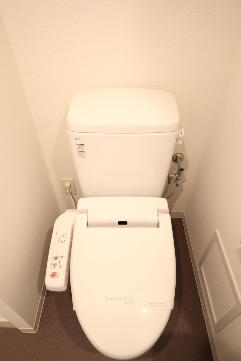 清潔感のあるトイレ。
※参考写真