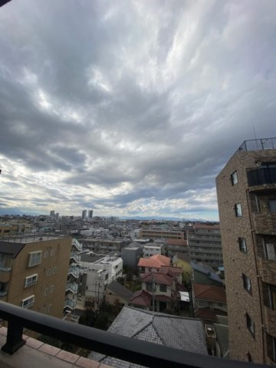 最上階のため眺めが良いです。