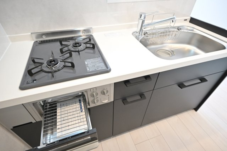 2口コンロで使いやすい