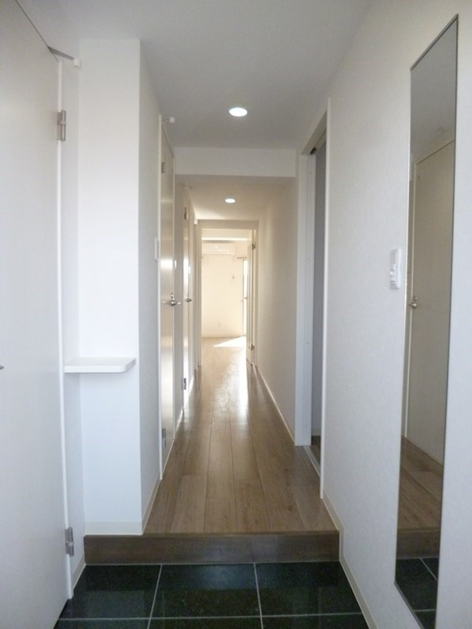 玄関を開けたときの様子