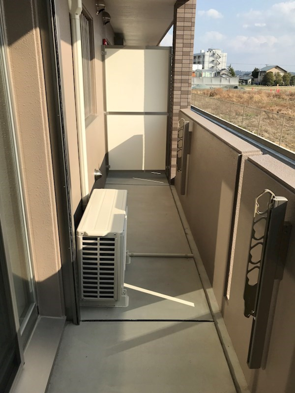 ベランダの様子